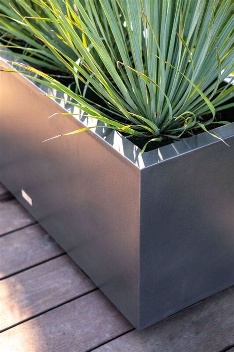 metal flower decorative storage box|metal planter boxes near me.